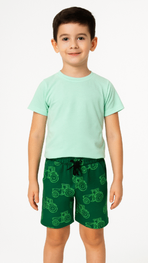 Boys Shorts (Green)