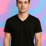 Unisex T-Shirt (V-Neck ) | Half Sleeve