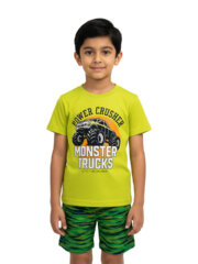 Kids Dress Sets – Kids Clothes for Boys – Shorts for Boys | Trucks - Image 4