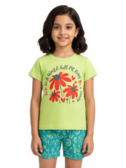 Kids Dress Sets – Kids Clothes for Girls – Shorts for Girls | Roses - Image 7