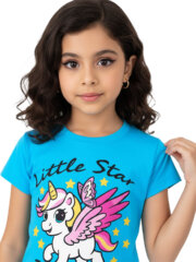 Kids Dress Sets – Kids Clothes for Girls – Shorts for Girls | Unicorn - Image 5