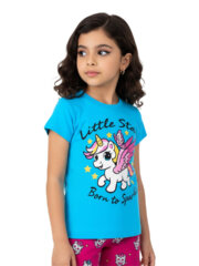 Kids Dress Sets – Kids Clothes for Girls – Shorts for Girls | Unicorn - Image 4