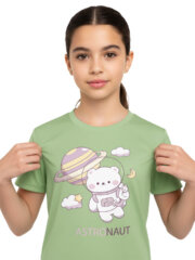 T-Shirt for Kids | Astronaut | Half Sleeve | Round Neck - Image 5