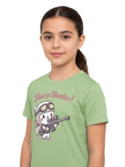 T-Shirt for Kids | Sharp Shooter | Half Sleeve | Round Neck - Image 6