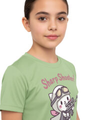 T-Shirt for Kids | Sharp Shooter | Half Sleeve | Round Neck - Image 4