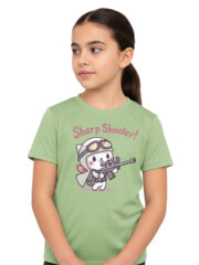 T-Shirt for Kids | Sharp Shooter | Half Sleeve | Round Neck - Image 3
