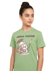 T-Shirt for Kids | Arena Fighter | Half Sleeve | Round Neck - Image 4