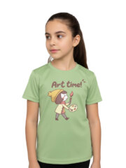 T-Shirt for Kids | Art Time | Half Sleeve | Round Neck - Image 4