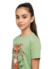 T-Shirt for Kids | Tiger | Half Sleeve | Round Neck - Image 9
