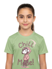 T-Shirt for Kids | Chill Mode | Half Sleeve | Round Neck - Image 9