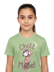 T-Shirt for Kids | Chill Mode | Half Sleeve | Round Neck - Image 7