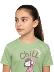 T-Shirt for Kids | Chill Mode | Half Sleeve | Round Neck - Image 6