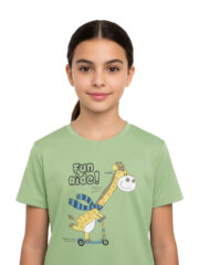 T-Shirt for Kids | Fun Ride | Half Sleeve | Round Neck - Image 10