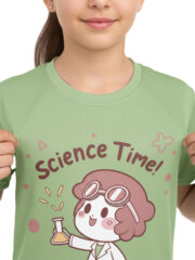 T-Shirt for Kids | Science Time | Half Sleeve | Round Neck - Image 7