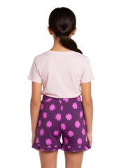 Shorts for Girl Kids | Pink Flower - Image 8