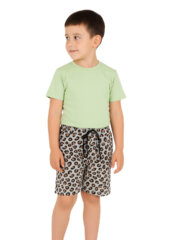 Shorts for Boy Kid | Grey White - Image 7