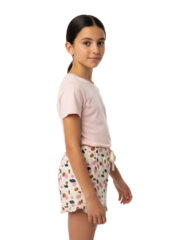 Shorts for Girl Kids | Half White Design - Image 6