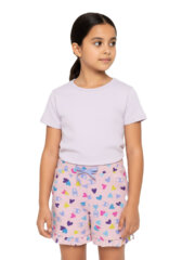 Shorts for Girl Kids | Pink Heart - Image 5