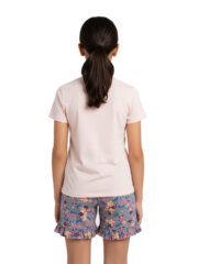 Shorts for Girl Kids | Grey Flower - Image 3