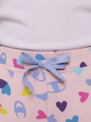 Shorts for Girl Kids | Pink Heart - Image 4