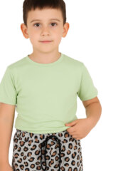 Shorts for Boy Kid | Grey White - Image 4