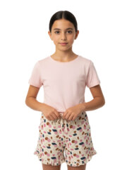 Shorts for Girl Kids | Half White Design - Image 4