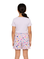 Shorts for Girl Kids | Pink Heart - Image 3