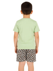 Shorts for Boy Kid | Grey White - Image 3