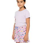 Shorts for Girl Kids | Pink Heart