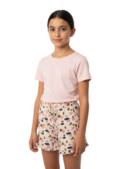 Shorts for Girl Kids | Half White Design