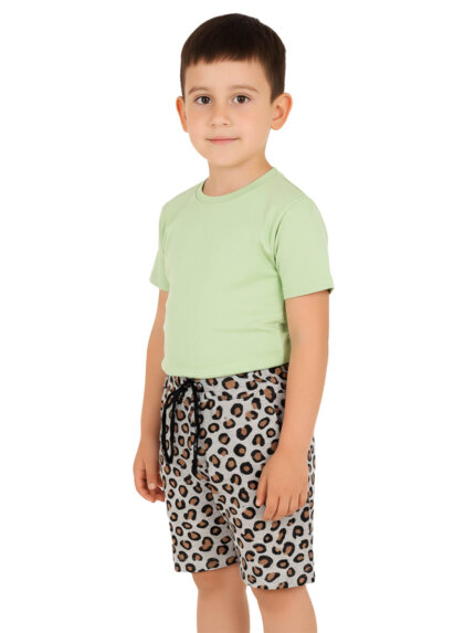 Shorts for Boy Kid | Grey White
