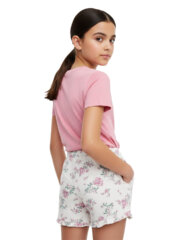 Shorts for Girl Kids | Half White Flower - Image 5