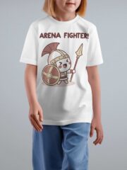 T-Shirt for Kids | Arena Fighter | Half Sleeve | Round Neck