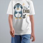 T-Shirt for Kids | Stay Chill | Half Sleeve | Round Neck