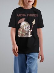 T-Shirt for Kids | Arena Fighter | Half Sleeve | Round Neck - Image 2