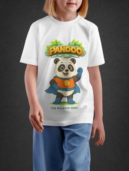 Pandoo TShirts for Kids (Hero)