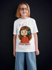 tshirt for girls music
