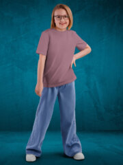 T-Shirt for Kids Boys & Girls (Plain Design) | Half Sleeve, Round Neck - Image 6