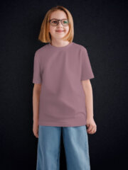T-Shirt for Kids Boys & Girls (Plain Design) | Half Sleeve, Round Neck - Image 9