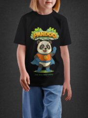 Pandoo Tshirts for Kids back detail