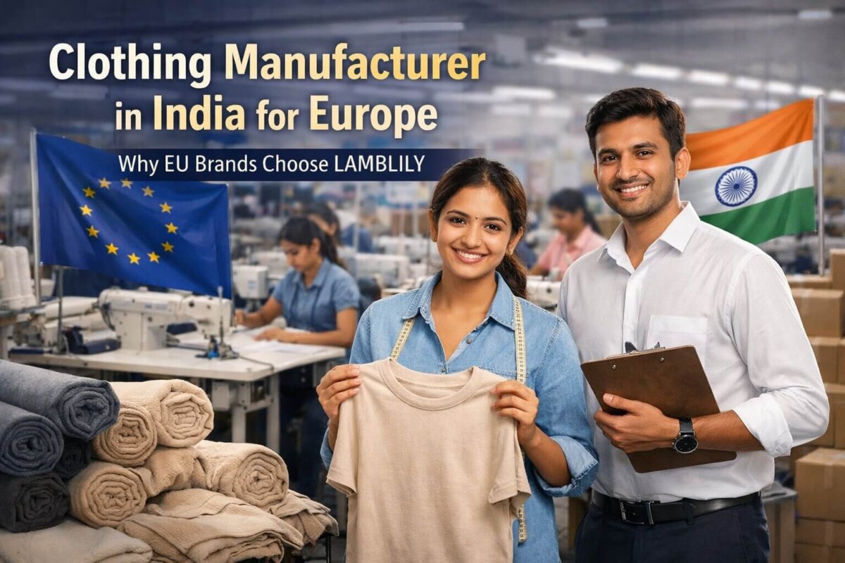 clothing manufacturer in India for Europe