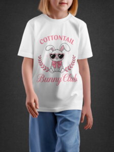 Tshirt for Girls Bunny Club 11-16Y