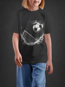 Tshirt for Boys Soccer Goal 11-16Y