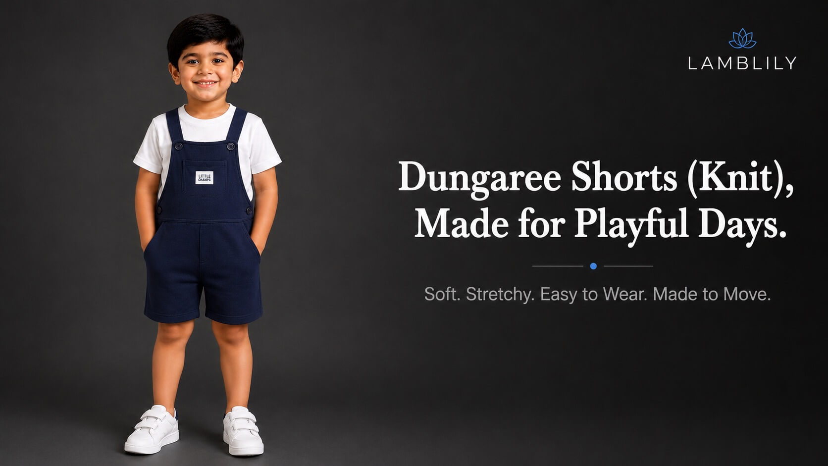 dungaree shorts for boys