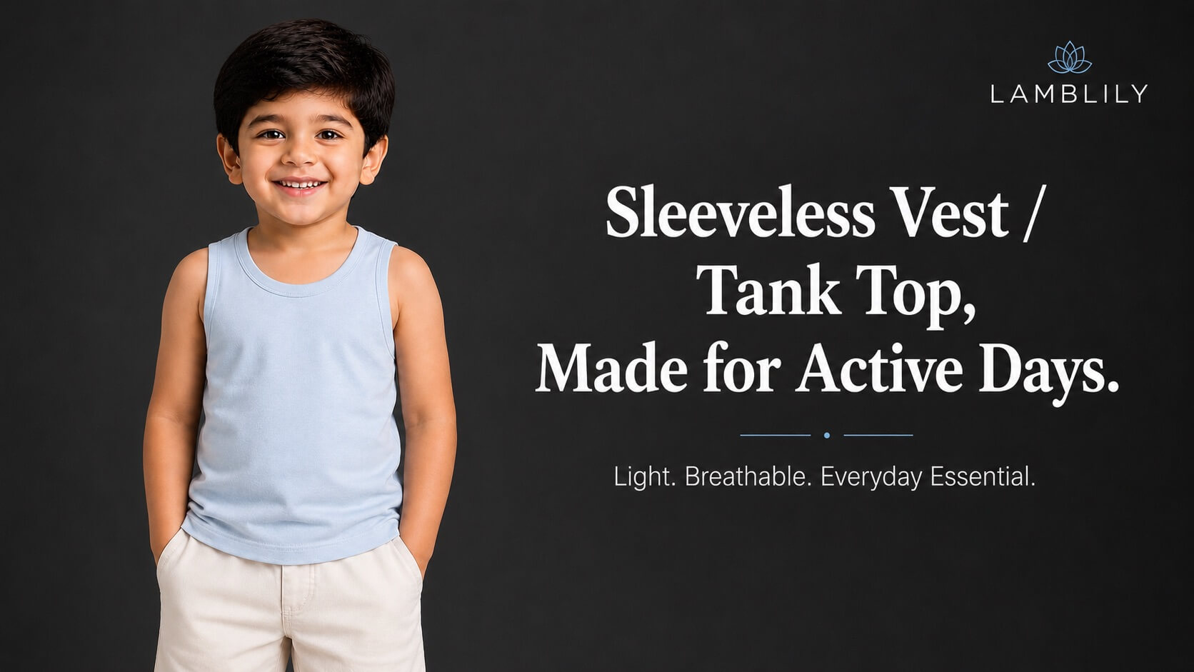 sleeveless vest for boys