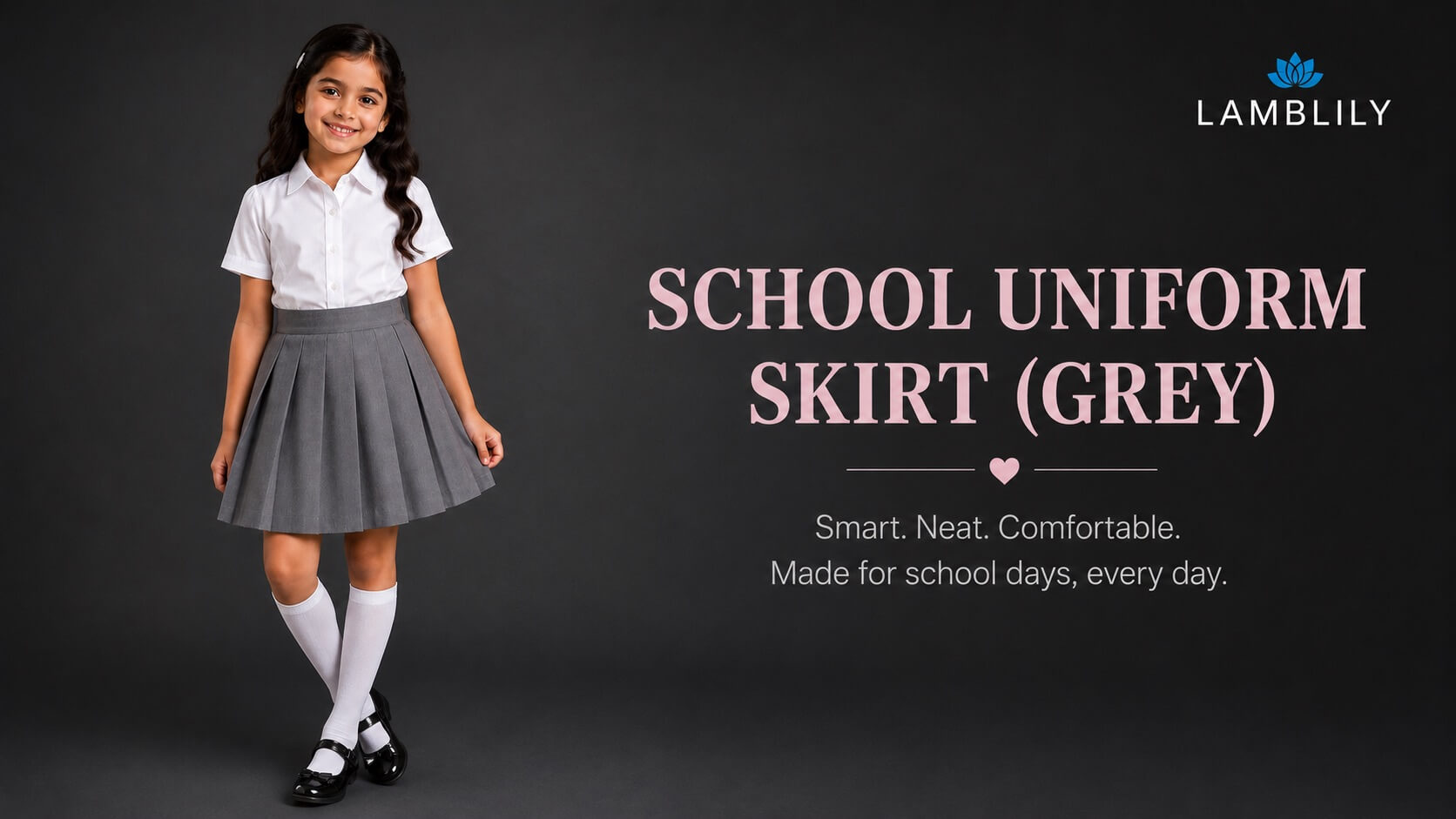 girls school skirt wholesale