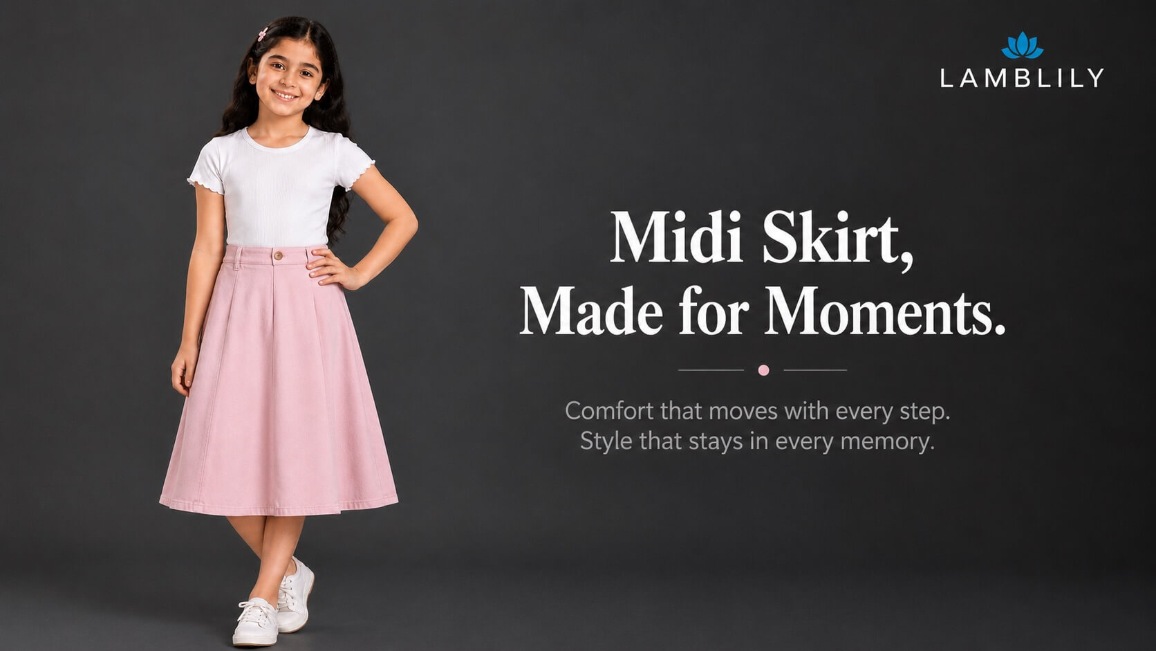 midi skirt for girls